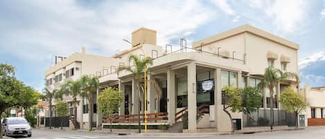 Façade de l’hébergement