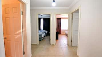Apartment, 2 Bedrooms | 1 bedroom, desk, laptop workspace, soundproofing