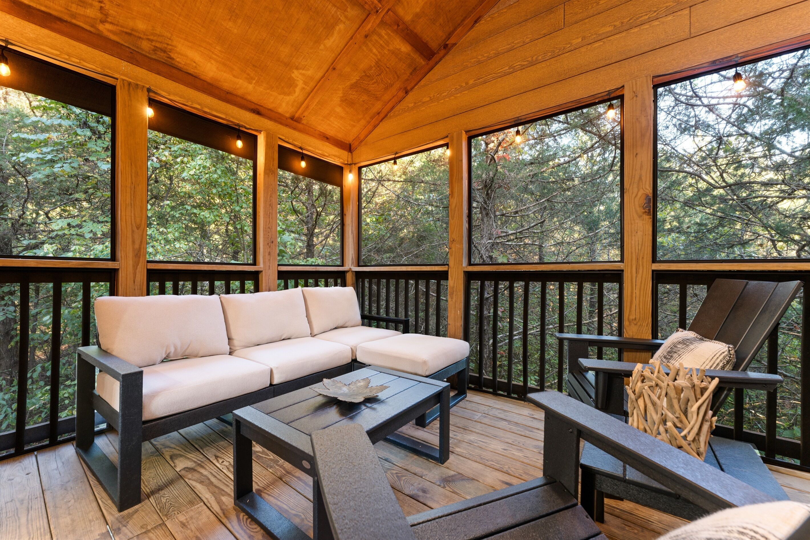 Smart TV, fireplace, video games, books