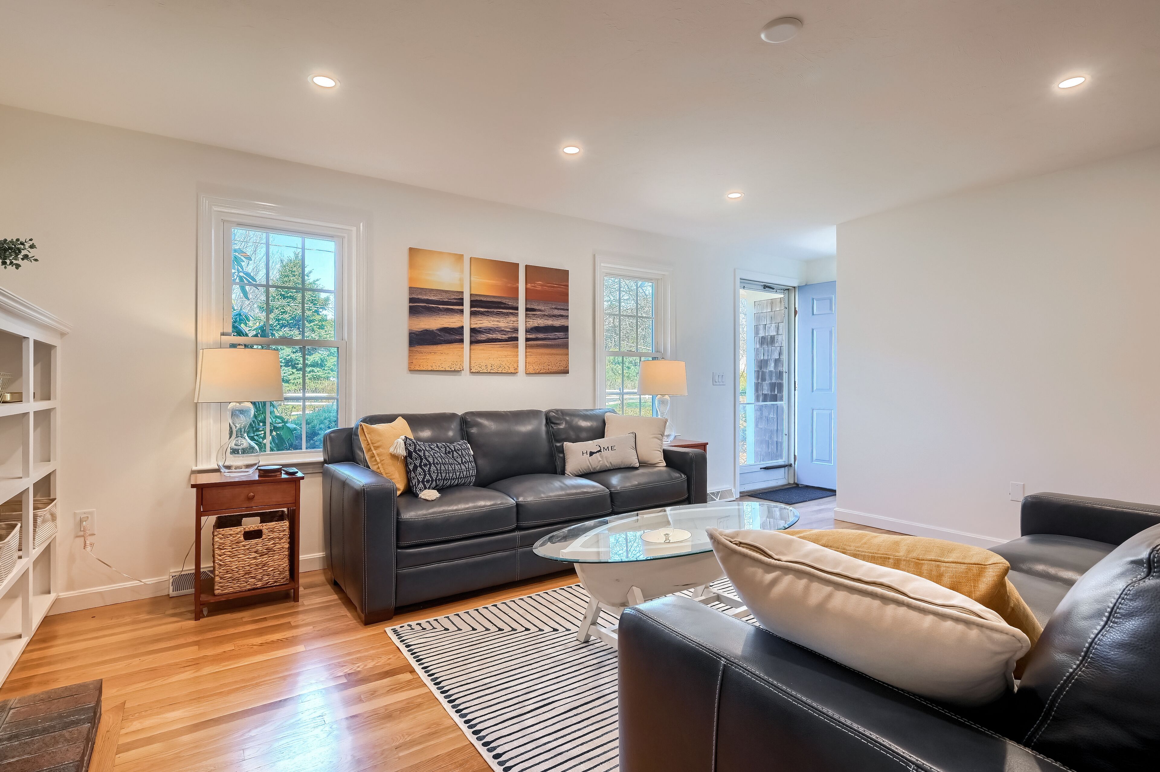 Walk to Rail Trail and near beaches! Updated in 2022, Central AC, Outdoor Shower