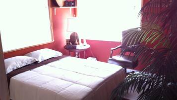 2 chambres, fer et planche Ă repasser, Wi-Fi, draps fournis