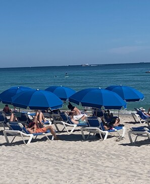 على الشاطئ، مناشف للشاطئ