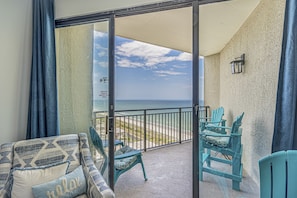 Living room balcony view