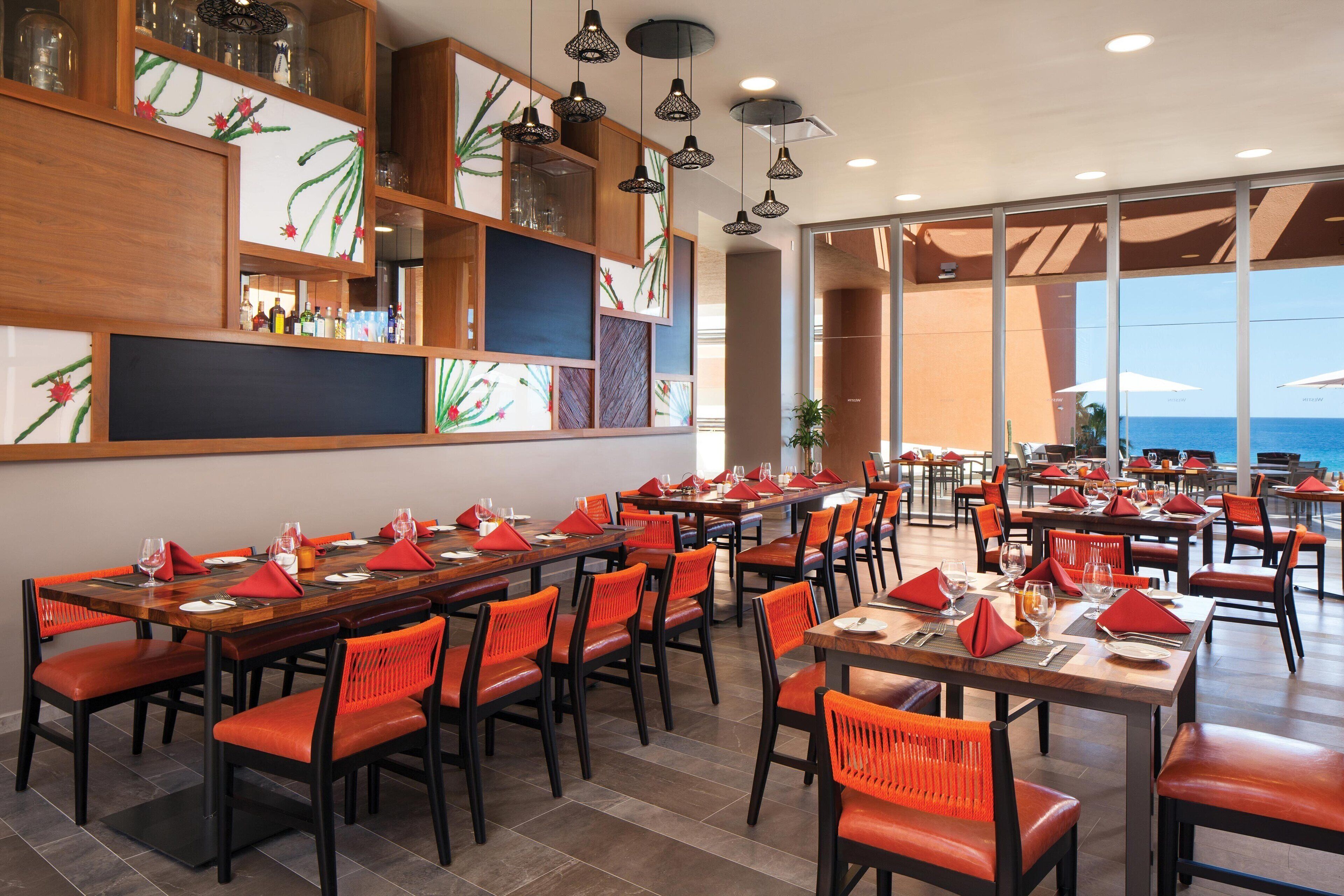 4 restaurants, breakfast, lunch, dinner served; mexican cuisine