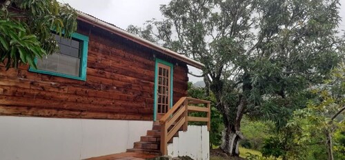 Log Cabin in Anse La Raye