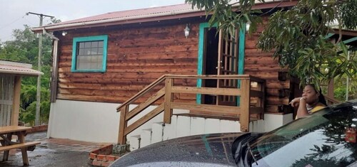 Log Cabin in Anse La Raye