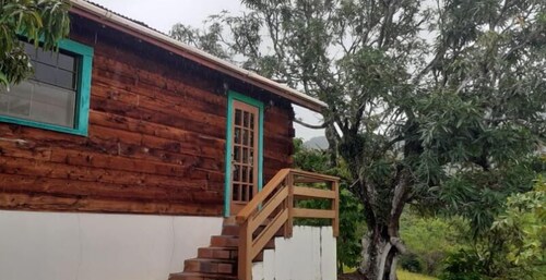 Log Cabin in Anse La Raye Countryside
