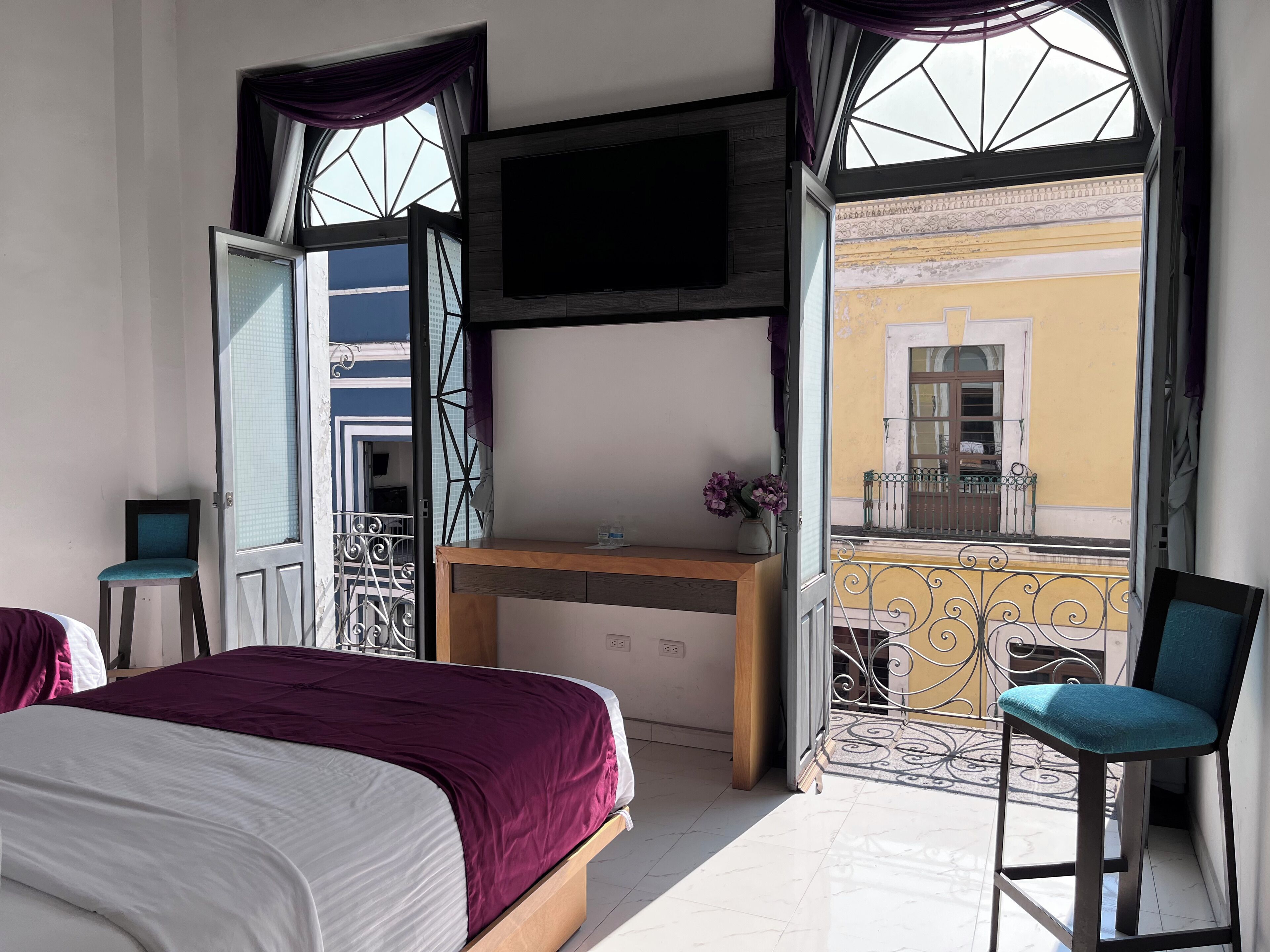 Standard Two Queen Size Beds | Desk, laptop workspace, iron/ironing board, free WiFi