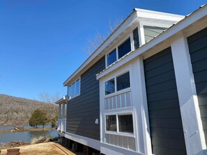 Ferienhütte, 1 Schlafzimmer | Daunenbettdecken, Bettwäsche