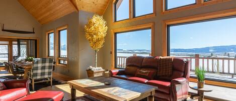 Smart-tv, pejs, bøger, computerskærme