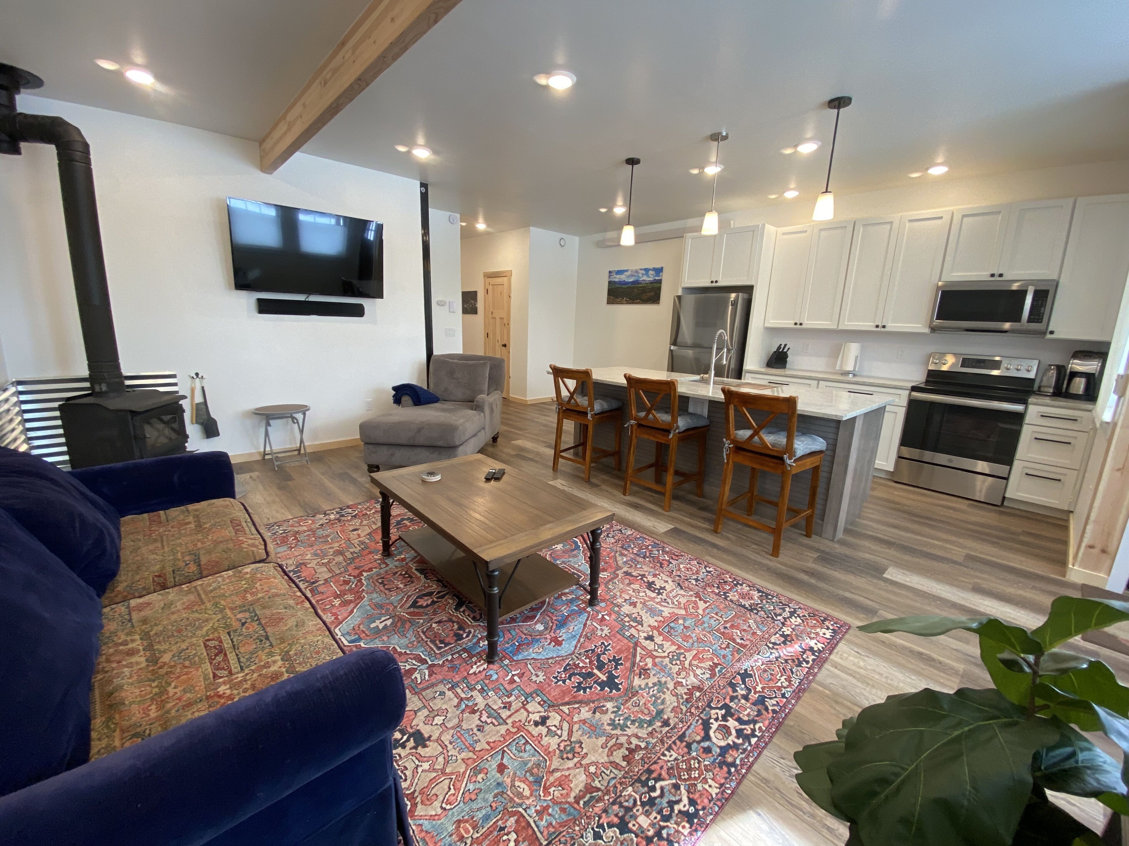 Two apartments in one house