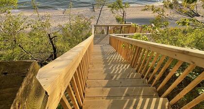 Lake Mich Beaches Peaceful Retreat Fish Hike Duck Lake Disc Golf Fire Pit