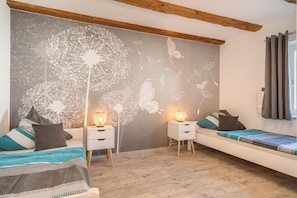 2 chambres, Wi-Fi gratuit, draps fournis