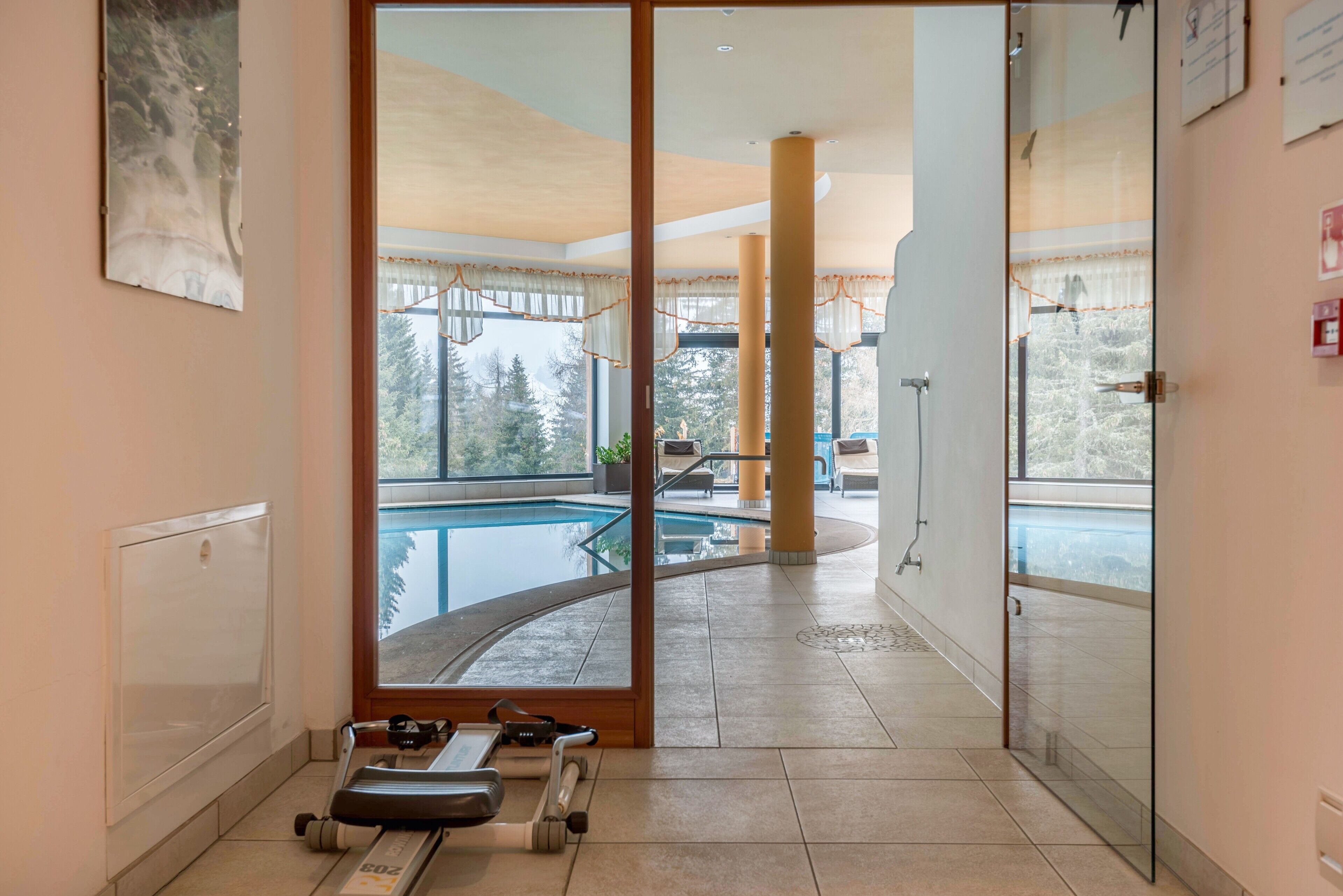 Piscine couverte, piscine chauffée