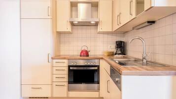 KĂŒhlschrank, Ofen, Herdplatte, GeschirrspĂŒler