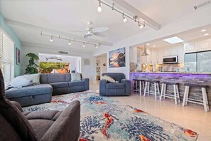 Smart TV, video games, offices