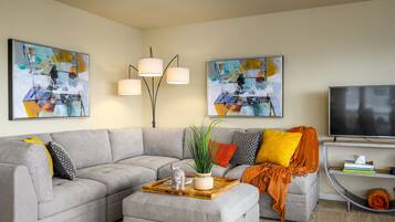 TV connectée, cheminée