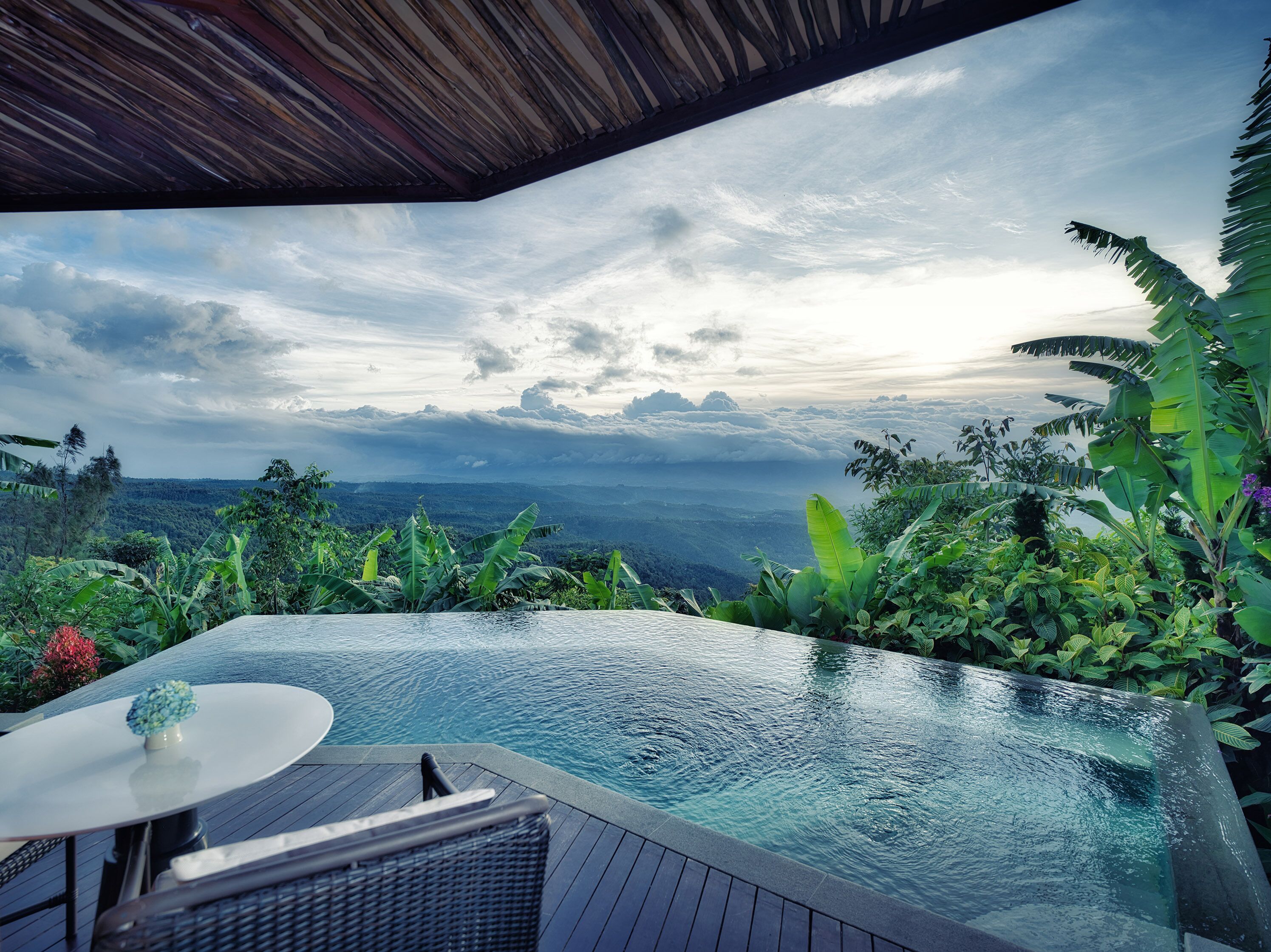 Mountain Infinity Pool Villa | View from room