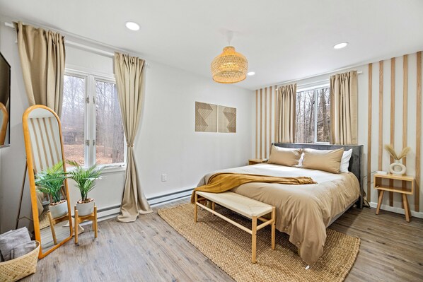3 chambres, fer et planche Ă repasser, Wi-Fi gratuit, draps fournis