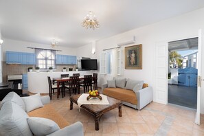 Comfort Villa, 2 Bedrooms | Living area | Flat-screen TV