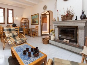 TV, fireplace - Cabanyes Club by Interhome (Calonge)