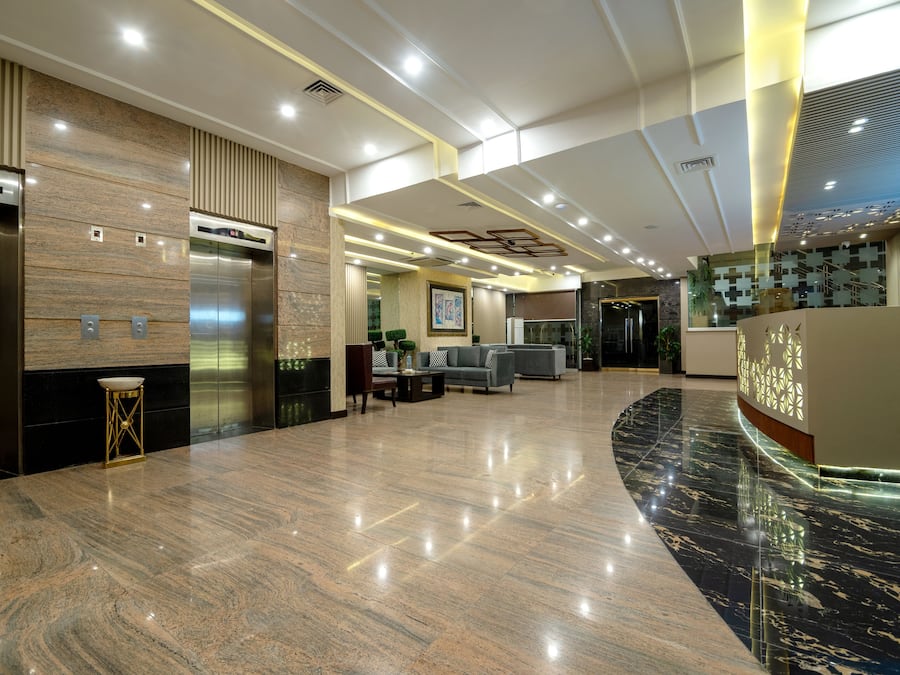 Zona de estar del vestíbulo