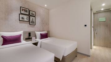 Standard Twin Room | Egyptian cotton sheets, premium bedding, in-room safe, desk