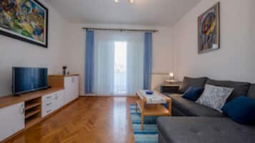 Apartment (Two Bedroom Apartment with Balcony an) | Living room | TV