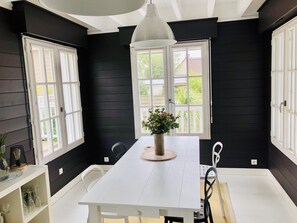 Dining - COSY house 600 m from the beach, ideal for families - Linen and cleaning included (Agon-Coutainville)