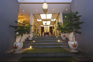 Entrada de la propiedad