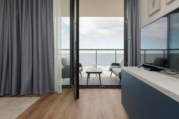 TV - Jantaris B41 | Mielno | Air-conditioned Apartment | View from the Balcony of the (Mielno)