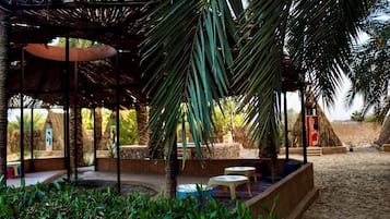 Façade de l’hébergement