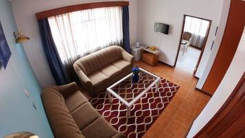 Quarto superior | Área de estar