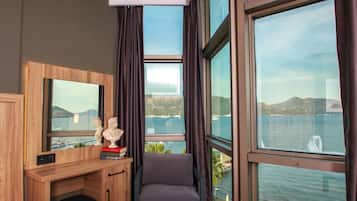 Superior-Zimmer, Meerblick | Minibar, Zimmersafe, individuell eingerichtet, Verdunkelungsvorhänge