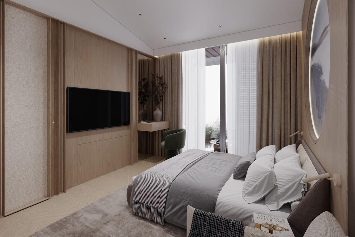 Executive-studio | Oleskelualue | 46–tuumainen LCD-televisio, jossa korkealuokkaiset TV-kanavat