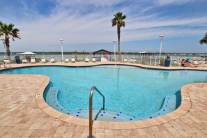 Indoor pool, a heated pool