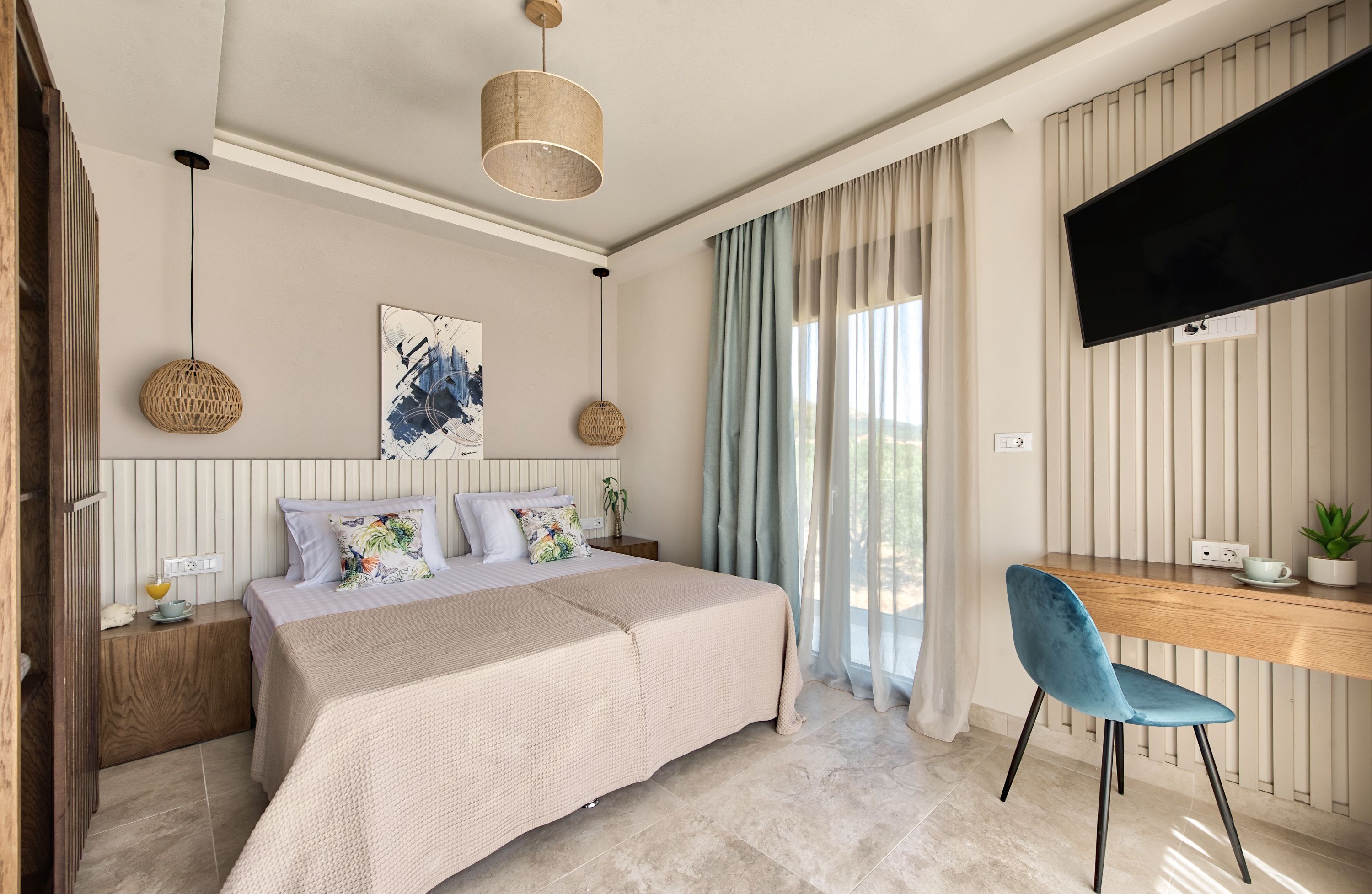 Biệt thự Deluxe | 5 phòng ngủ, két bảo mật tại phòng, màn/rèm cản sáng 