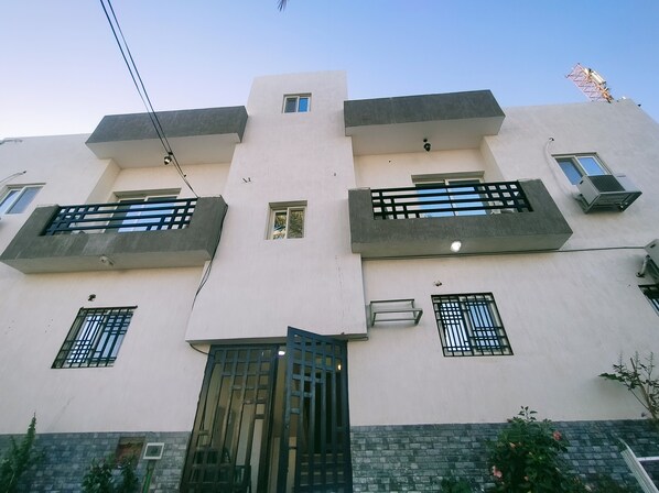 Fassade der Unterkunft