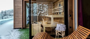 Kitzbühel alpine lodge with sauna