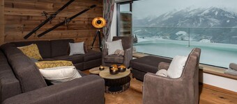 Chalet alpin de Kitzbühel avec sauna