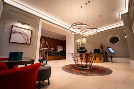 Reception. Clayton Hotel Glasgow