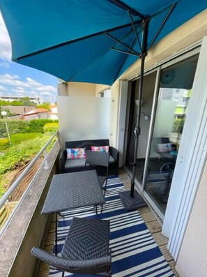 Terrace/patio - Lovely Apartment With Balcony Near The Lake (La Rochelle)