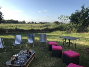 Opções para refeição ao ar livre