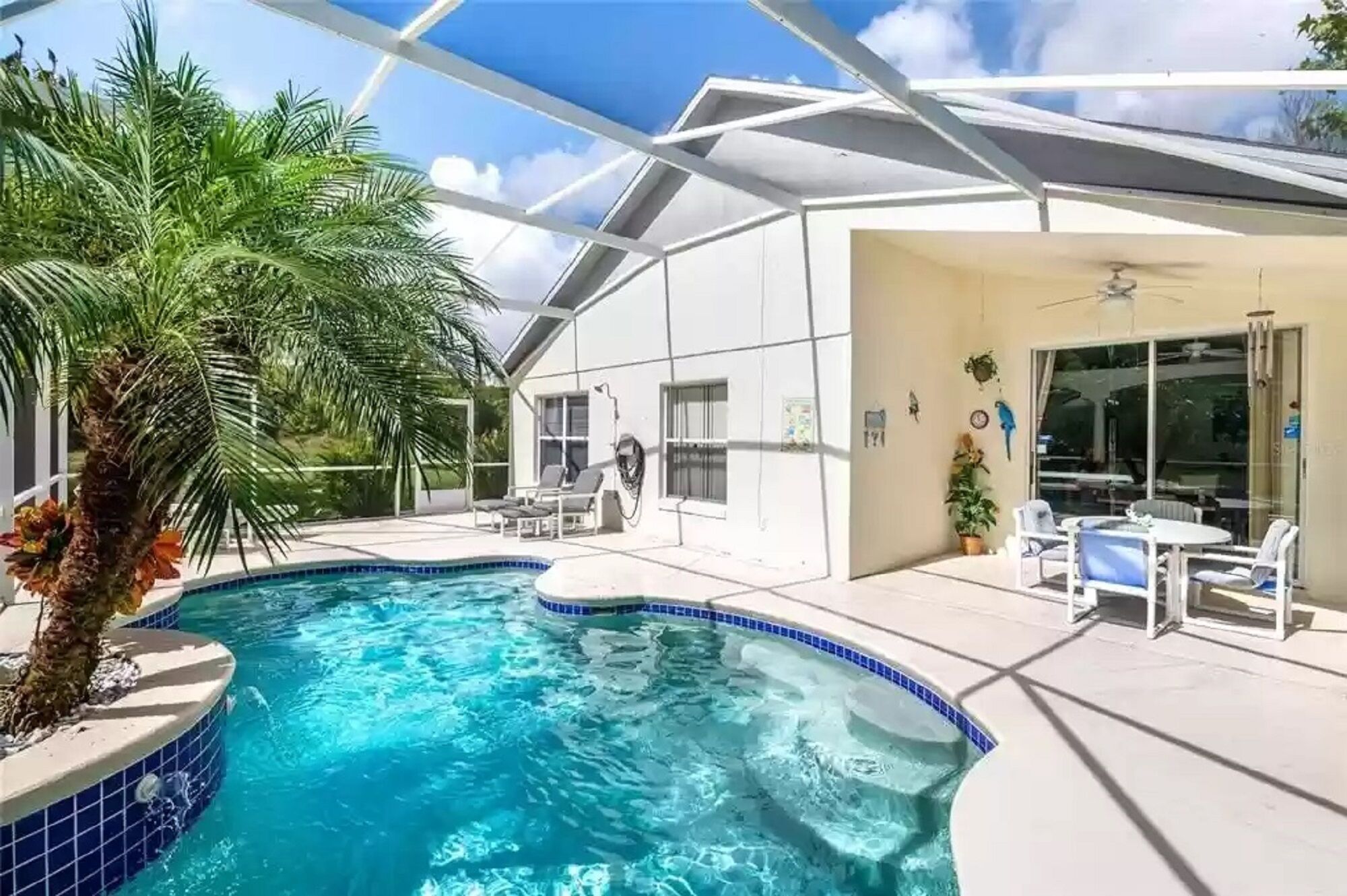 Alberca al aire libre 