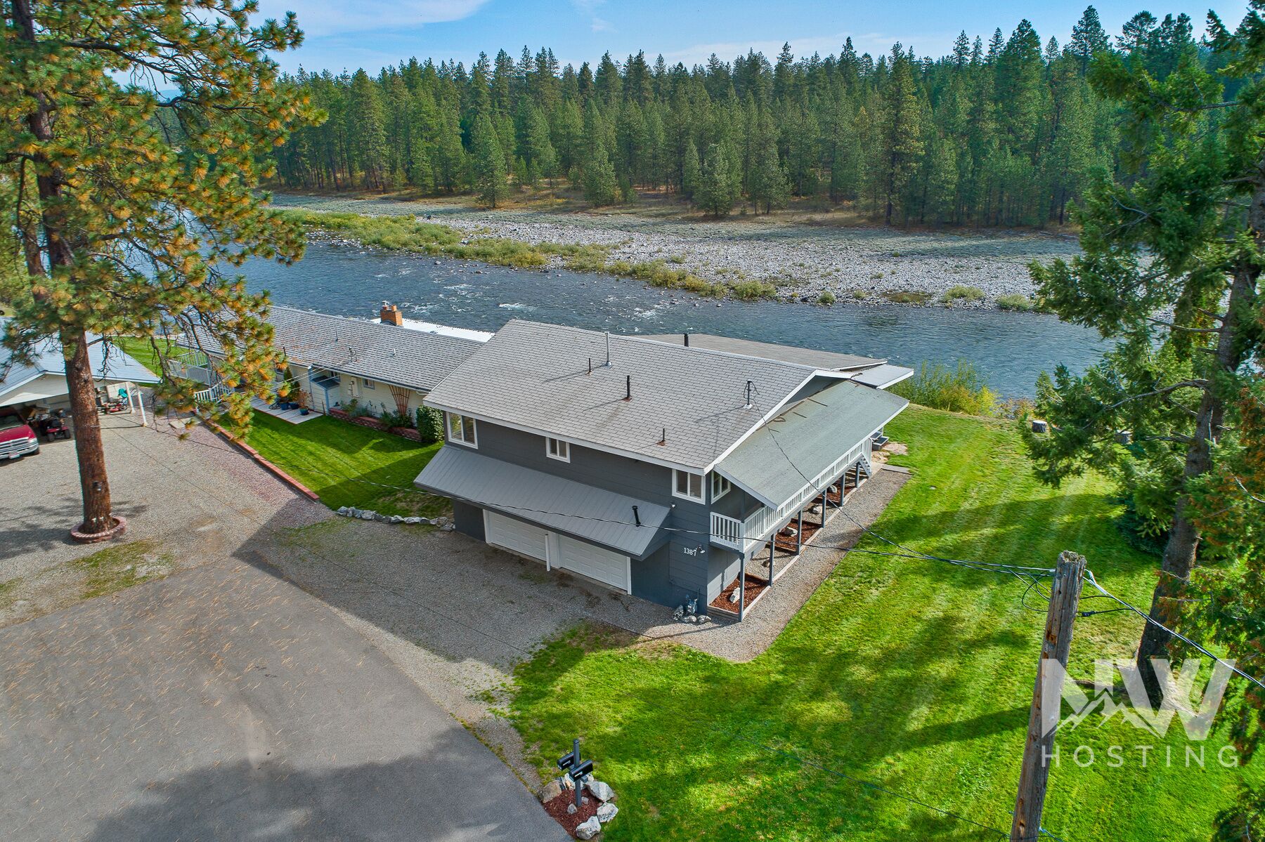 Post Falls | Quiet River Front Retreat | Sleeps 6