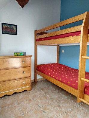 2 dormitorios, cuna de viaje, wifi gratis