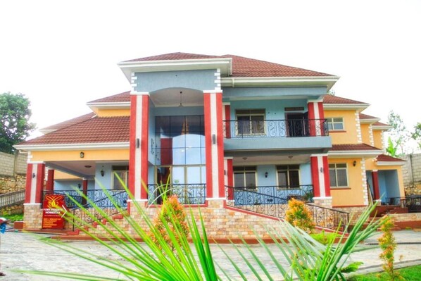 Façade de l’hébergement