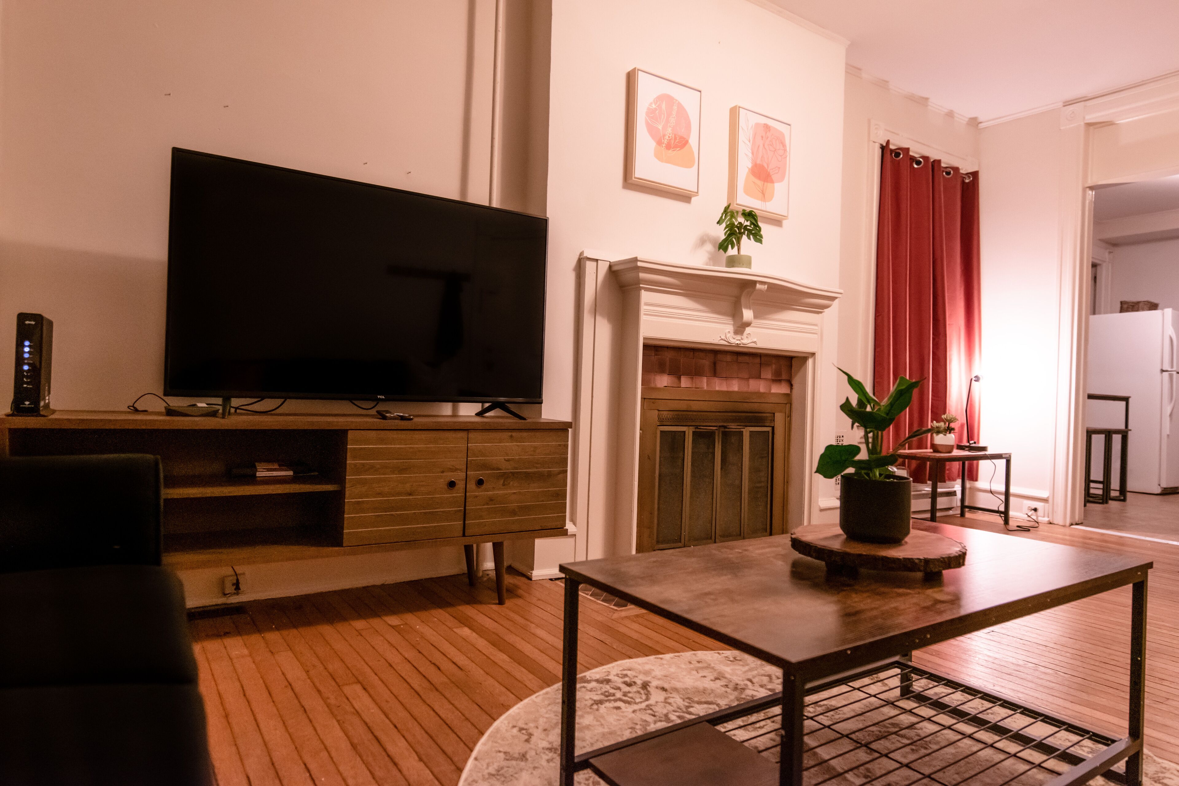 Roomy 2-BR work-stay, walking distance to downtown