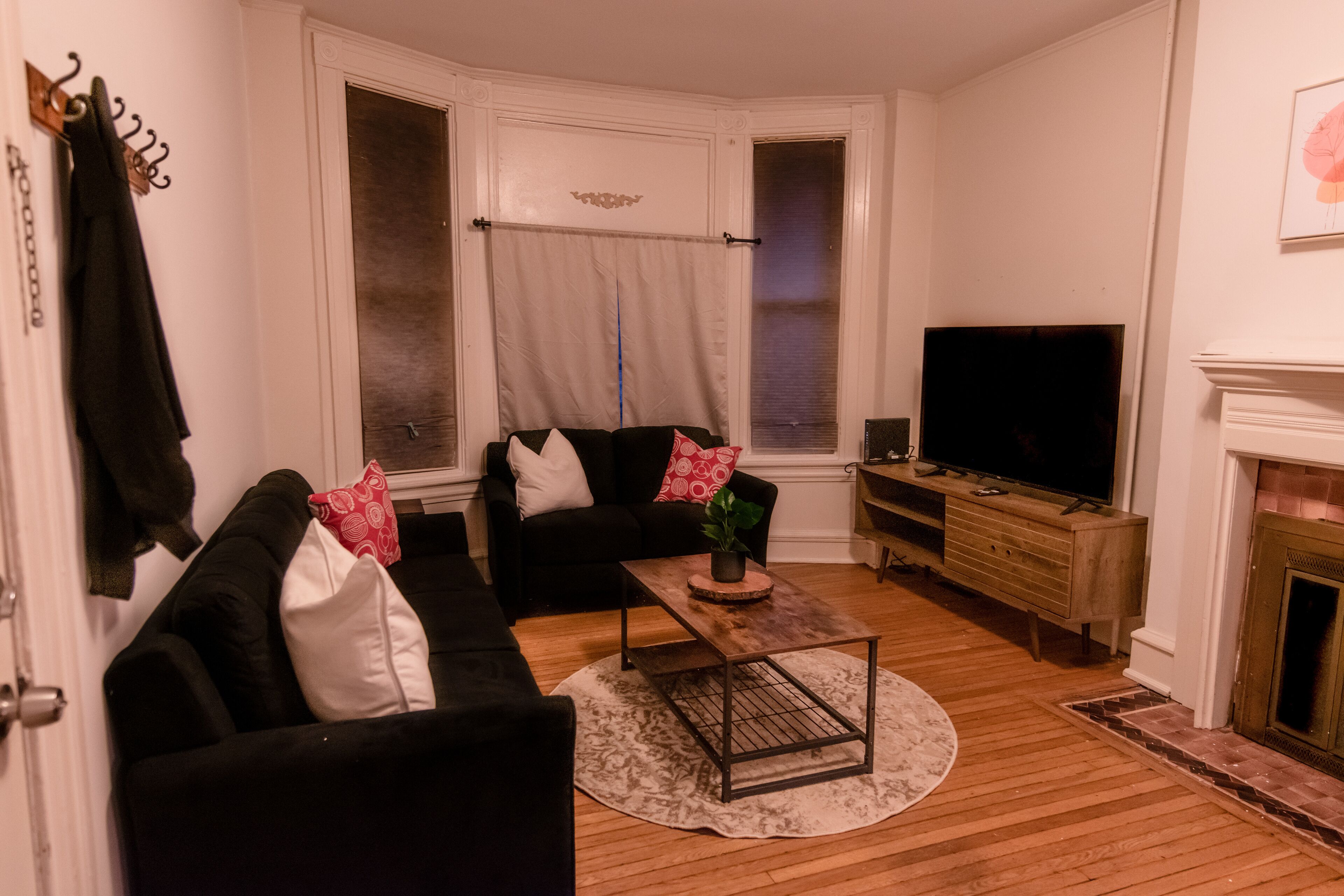 Roomy 2-BR work-stay, walking distance to downtown