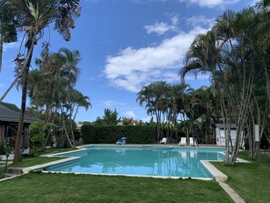 Outdoor pool - Casa Sueño Caribeño Céntrico con Piscina Grande (Las Terrenas)